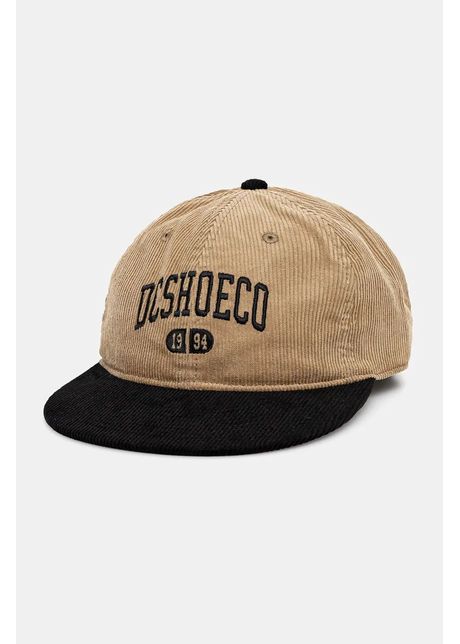 Dc sapca gymnasium snapback culoarea maro cu imprimeu adyha04220