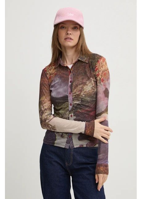 Desigual camasa maryland femei cu guler clasic slim 24wwtk57