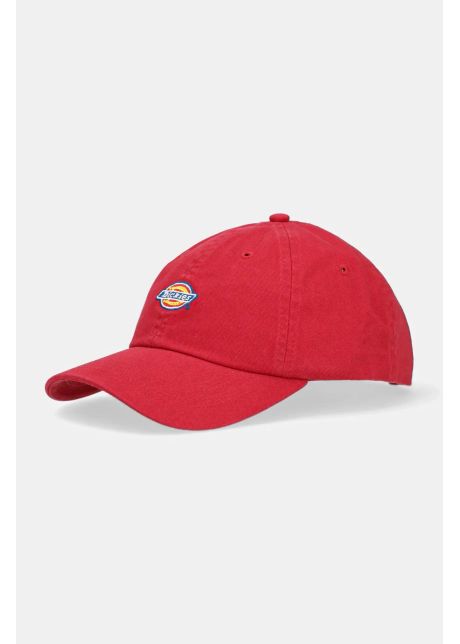 Dickies apc de baseball din bumbac culoarea rosu cu imprimeu dk0a4tkv0er1