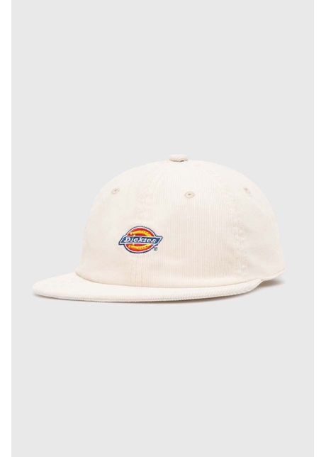 Dickies apc de baseball din catifea chase city cap culoarea alb cu imprimeu dk0a4ypj