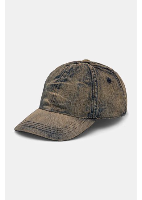 Diesel apc de baseball din bumbac c adoc hat culoarea verde uni a17408 0jqad