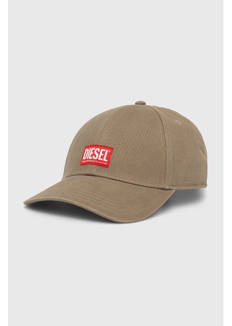 Diesel apc de baseball din bumbac culoarea bej cu imprimeu