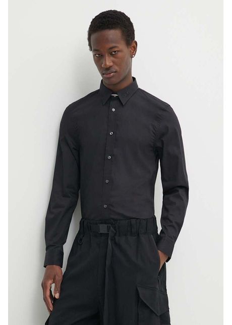 Diesel c ma s benny cl b rba i culoarea negru cu guler clasic slim a10617 0qfav