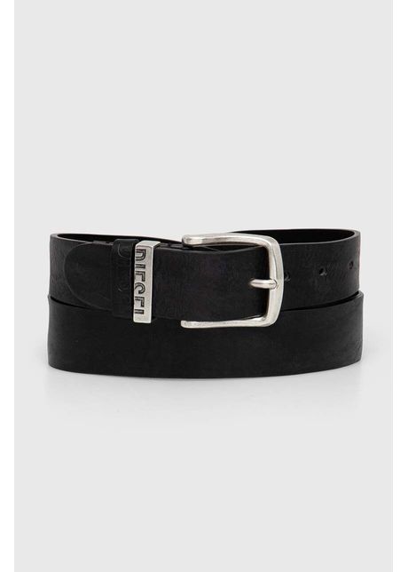 Diesel curea de piele b rba i culoarea negru x08506 ps142