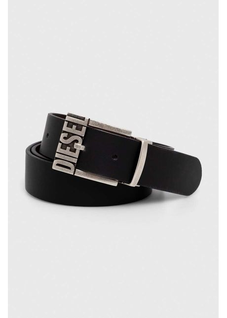 Diesel curea de piele cu dou fe e b rba i culoarea negru x08879 pr227