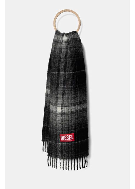 Diesel esarfa din amestec de lana s bestro culoarea negru modelator a15117 0hnak