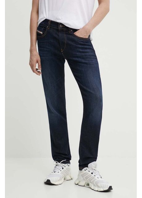 Diesel jeansi 2019 d strukt l 34 pantaloni barbati culoarea albastru marin a03563 009zs