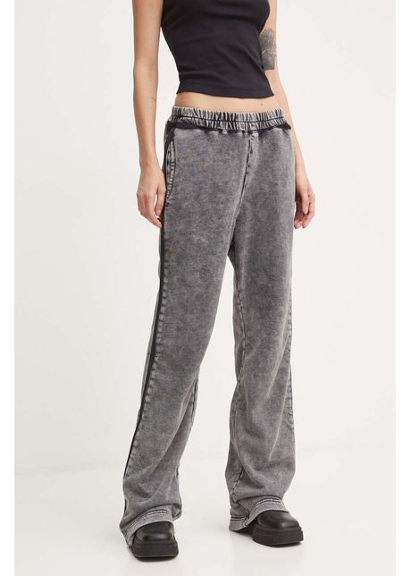 Diesel pantaloni de trening awsb delaney ht51 culoarea gri neted a15440 0bndc