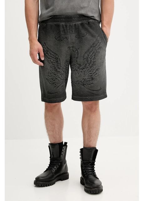 Diesel pantaloni scurți P-CROWDE culoarea gri, A19371.0IKBV