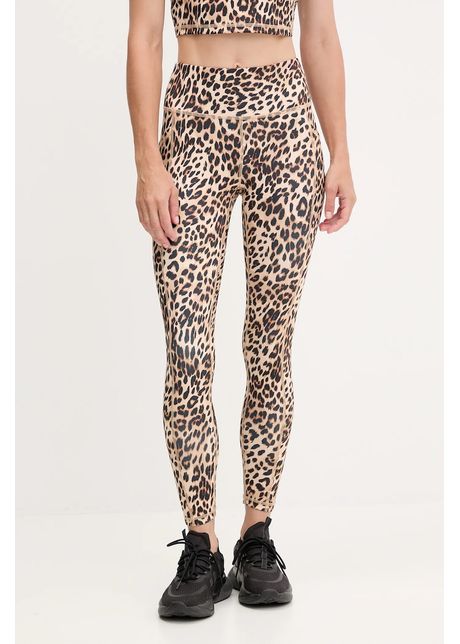 Dkny colanți culoarea gri, cu imprimeu, DP5P3491