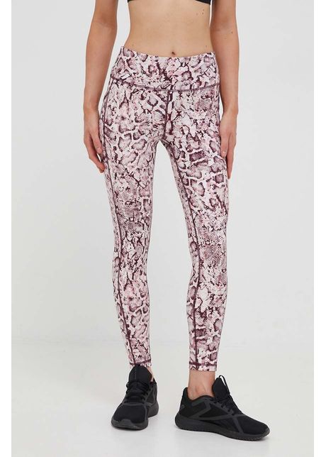 Dkny colanti femei culoarea bordo modelator