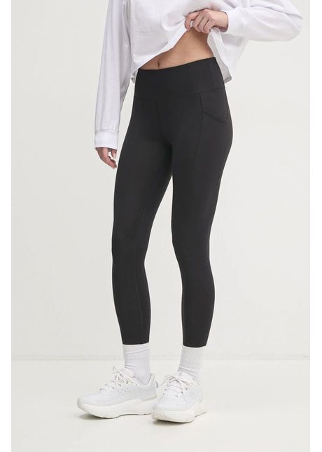 Dkny colanti femei culoarea negru neted dp5p3555