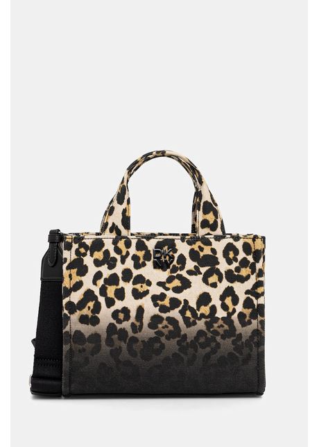 Dkny geantă de bumbac culoarea bej, R52ALC80