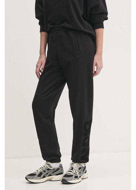 Dkny pantaloni de trening culoarea negru cu imprimeu dp5p3585