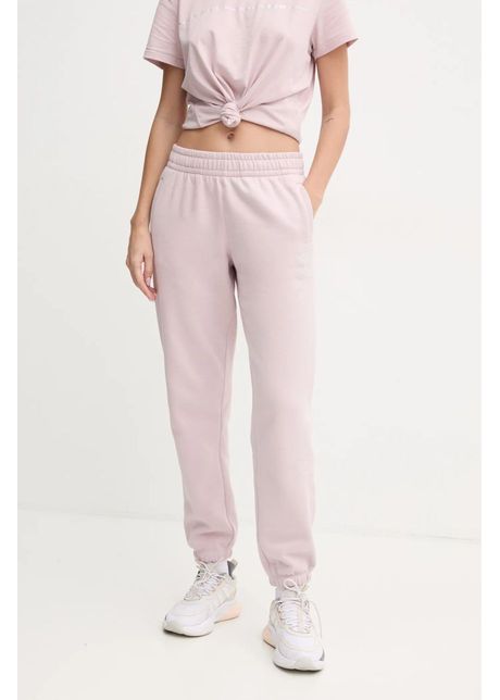 Dkny pantaloni de trening culoarea roz melanj dp4p3526