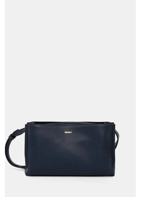 Dkny poseta de piele culoarea albastru marin r44e1i54