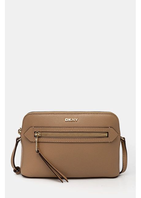 Dkny poseta de piele culoarea bej r42eke17