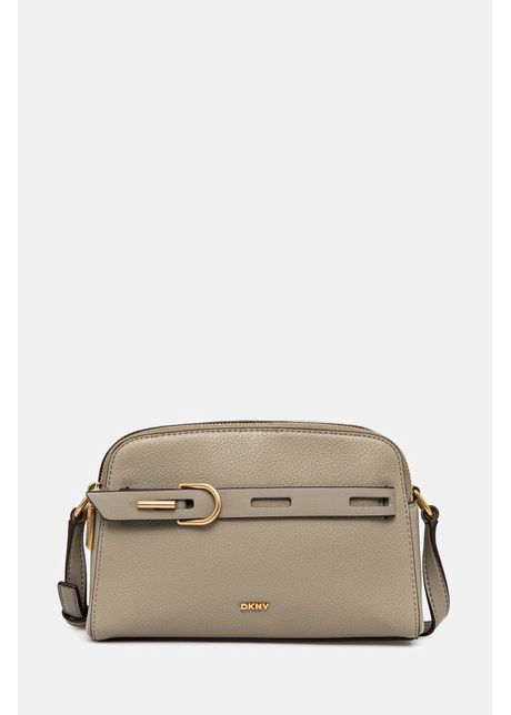 Dkny poseta de piele culoarea bej r44eai69