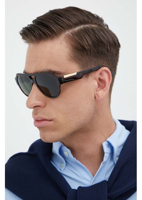 Dolce gabbana ochelari de soare barbati culoarea maro