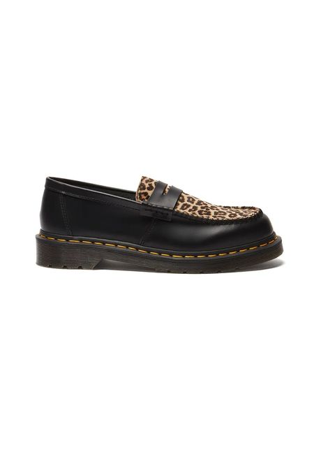 Dr martens mocasini penton culoarea negru cu toc plat dm41186001