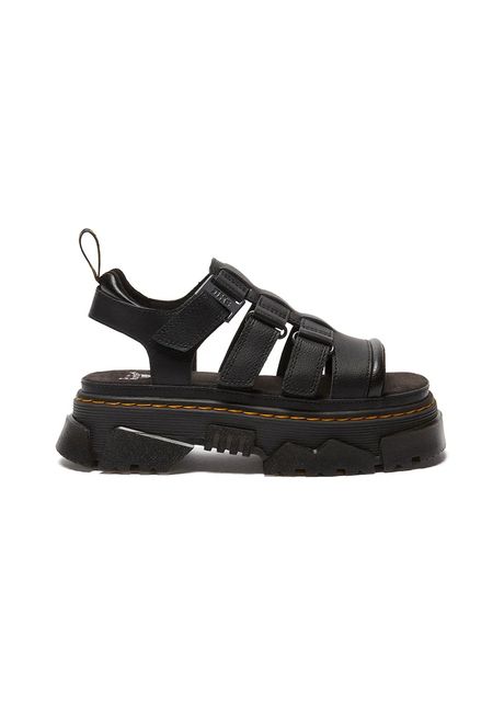 Dr martens sandale mattison 3s culoarea negru cu platforma dm40891001
