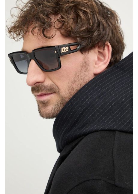 Dsquared2 ochelari de soare barbati culoarea negru d2 0143 s