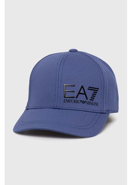 Ea7 emporio armani apc de baseball din bumbac cu imprimeu