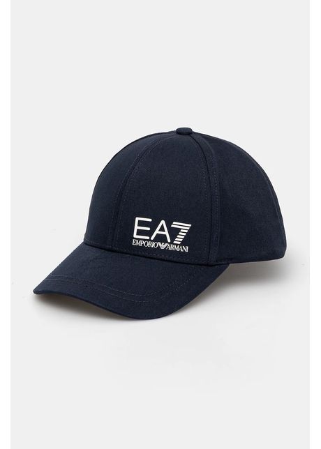 Ea7 emporio armani apc de baseball din bumbac culoarea bleumarin cu imprimeu af11989 7x000005