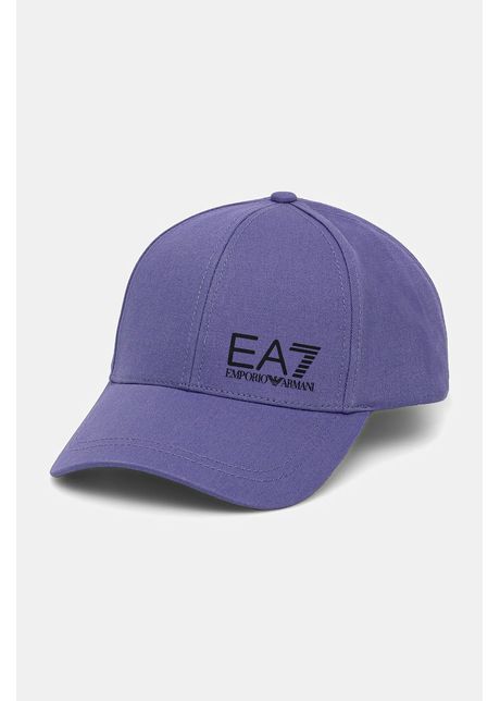 Ea7 emporio armani apc de baseball din bumbac culoarea violet cu imprimeu af11989 7x000005