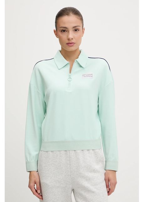 Ea7 emporio armani bluz culoarea verde uni af13289 7w000227