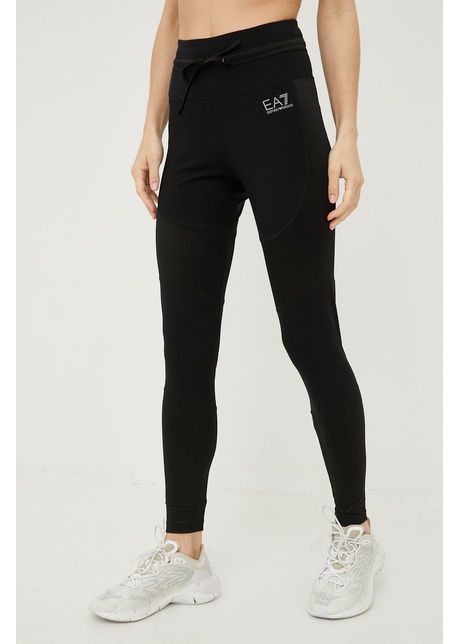 Ea7 emporio armani colanti femei culoarea negru modelator