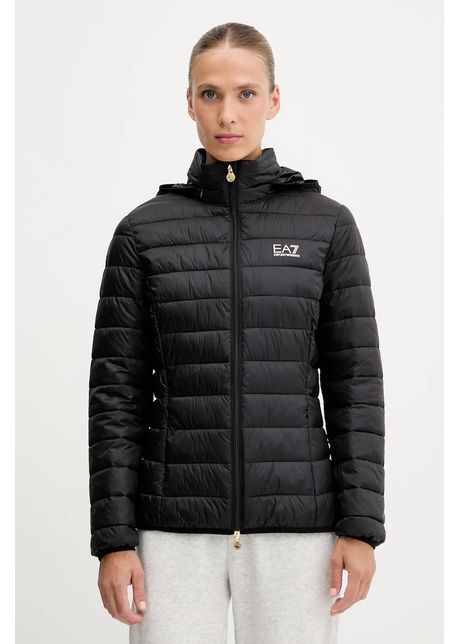 EA7 Emporio Armani geacă culoarea negru, de tranziție, AF12477.7W000473