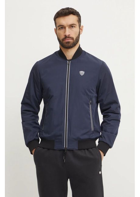 Ea7 emporio armani geaca barbati culoarea albastru marin de tranzitie pn7lz 8npb12