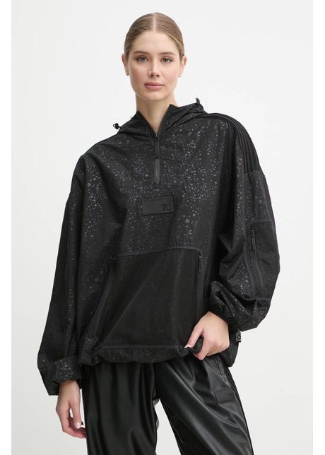 Ea7 emporio armani geaca sport culoarea negru de tranzitie oversize tnglz 6dub39