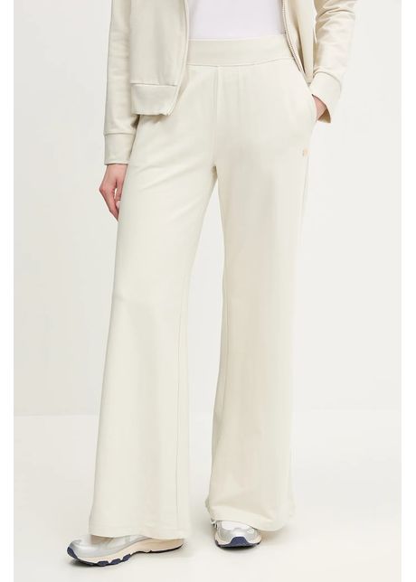 Ea7 emporio armani pantaloni de trening culoarea bej uni af13135 7w000083