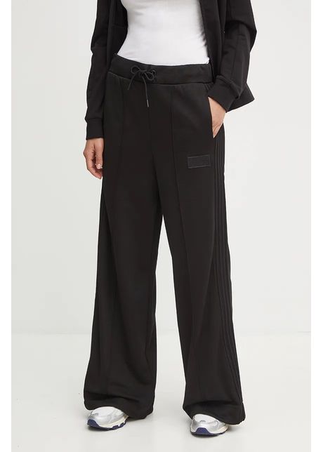 Ea7 emporio armani pantaloni de trening culoarea negru neted pjpxz 6dup03