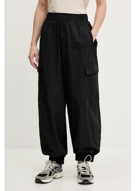 Ea7 emporio armani pantaloni de trening culoarea negru uni af12452 7w000157