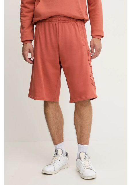 Ea7 emporio armani pantaloni scur i din bumbac culoarea portocaliu af10432 7m000153