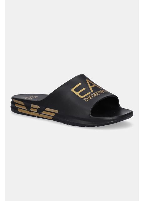 EA7 Emporio Armani papuci culoarea negru, AF18618.7X000356