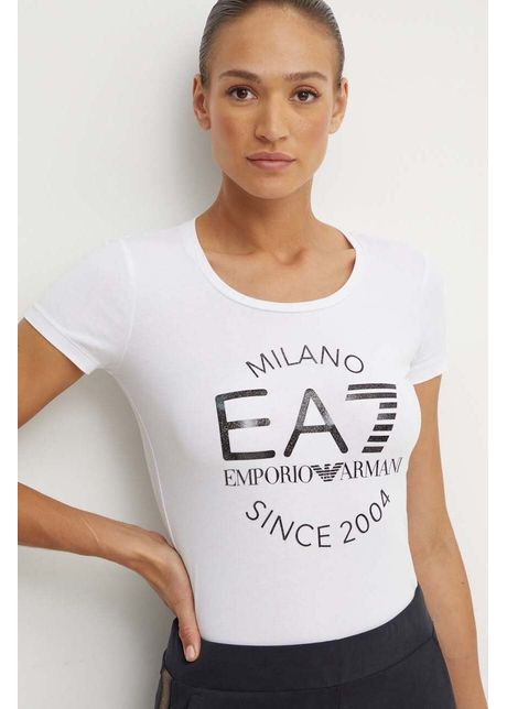 Ea7 emporio armani tricou femei culoarea alb tjqcz 6dtt20