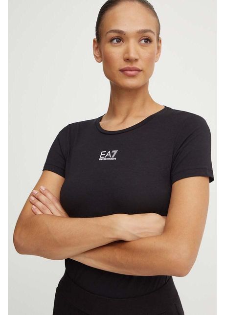 Ea7 emporio armani tricou femei culoarea negru tjdzz 6dtt12