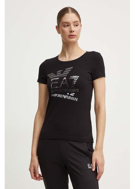Ea7 emporio armani tricou femei culoarea negru tjqcz 6dtt17