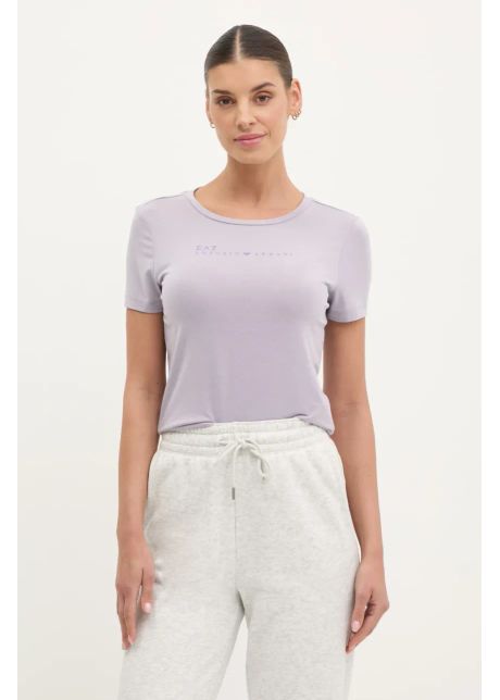 Ea7 emporio armani tricou femei culoarea violet af12945 7w000274