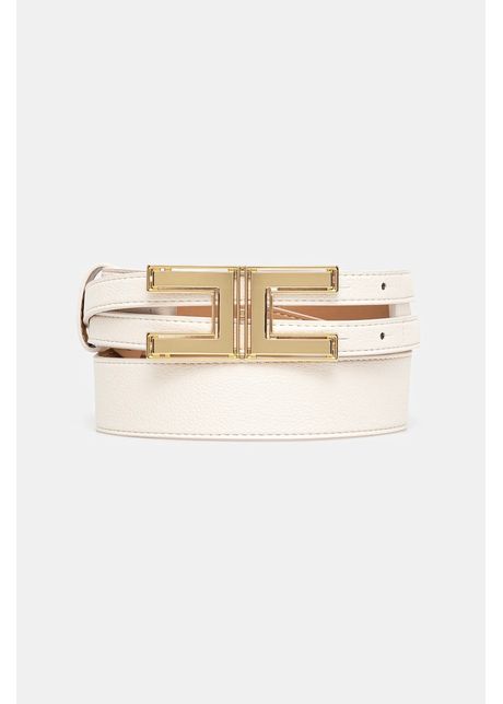 Elisabetta franchi curea culoarea bej ct33s52e2