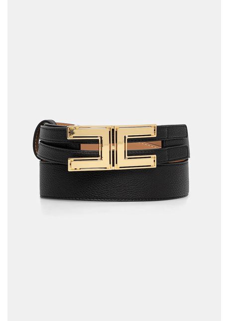 Elisabetta franchi curea culoarea negru ct33s52e2