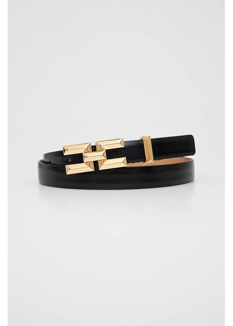 Elisabetta franchi curea femei culoarea negru ct35s52e2