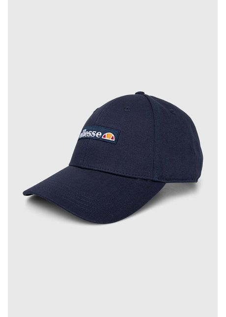 Ellesse apc de baseball din bumbac culoarea albastru marin cu imprimeu