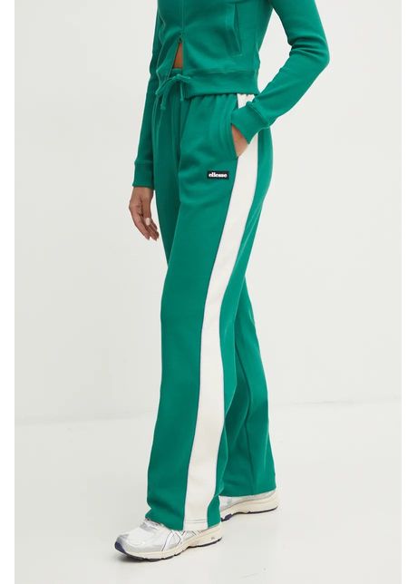 Ellesse pantaloni de trening schmitten culoarea verde modelator sgx20913
