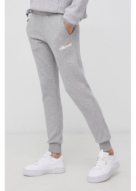 Ellesse pantaloni femei culoarea gri melanj sgk13652 011