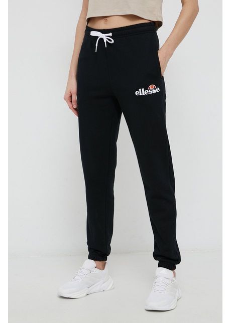 Ellesse pantaloni femei culoarea negru material neted sgk13459 011